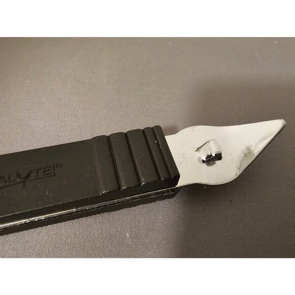 Salute Beer Bottle and Can Pierce Opener - 6" (inches) long w/Black Handle - Picture 4 of 7